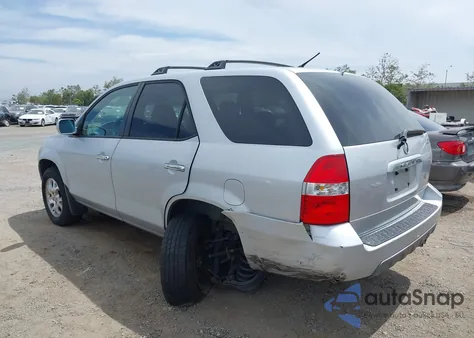 2002 Acura Mdx из США, поврежденный, VIN 2HNYD18682H508960